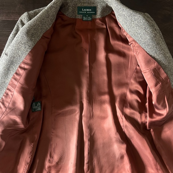 Ralph Lauren Wool Belted Military Blazer - Picture 7 of 9